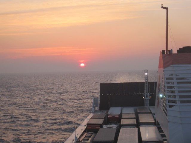 Sunset on the Ionia Sea