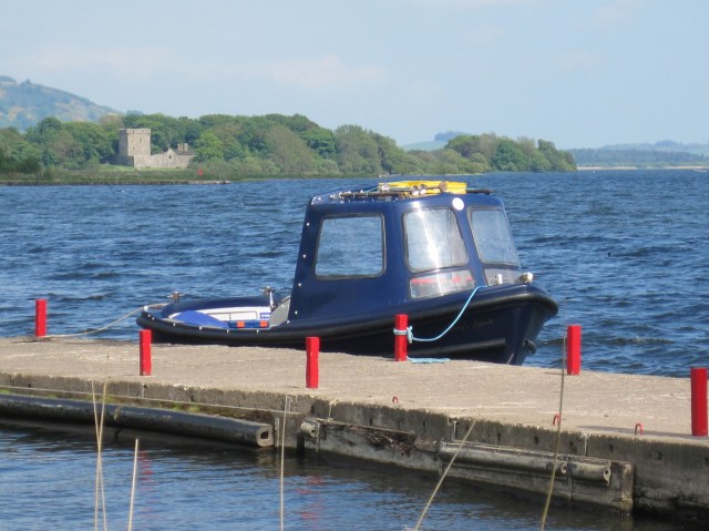 The "wee boat" to Lochleven Castle 