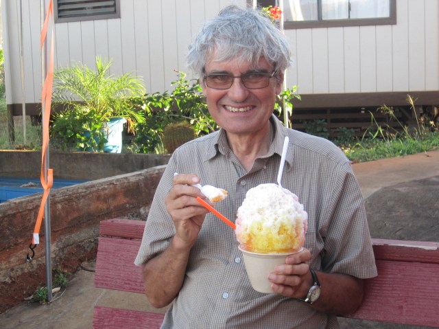 Shave ice time, Waimea, Kauai