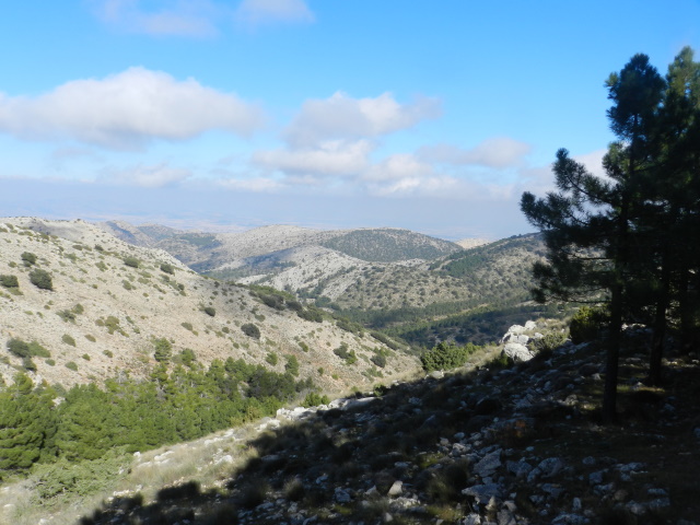 View from the pozo area