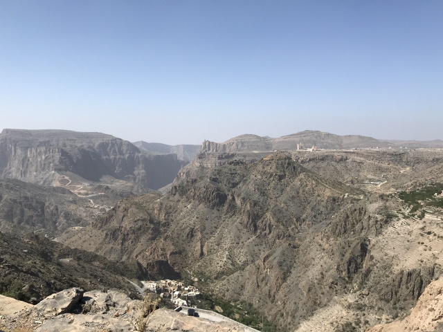 View from Sahab Resort, Saiq Plateau