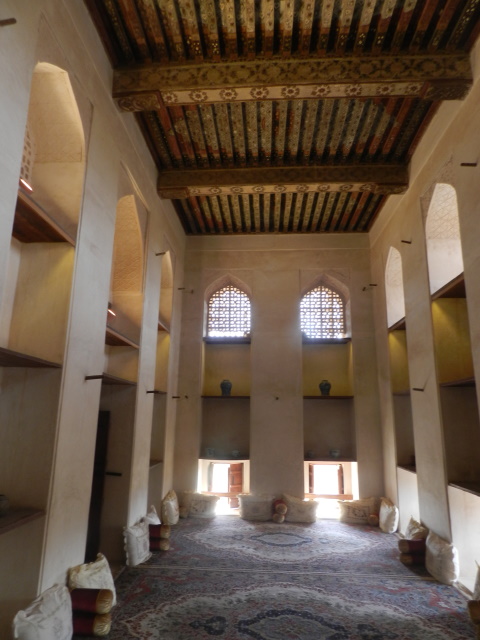 Inside Bahla Fort
