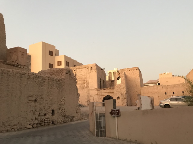 The old and the new, Nizwa