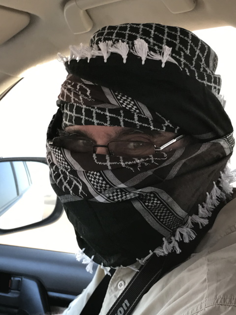 Omani headdress - needed for the wind