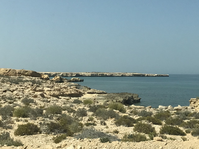 On the way to Muscat