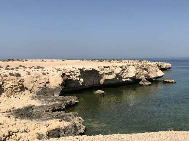 On the way to Muscat