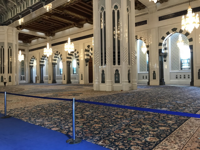 Inside the Grand Mosque