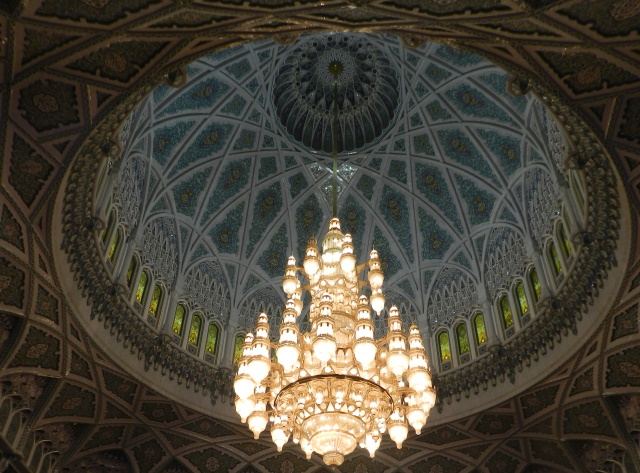 Chandelier, Grand Mosque