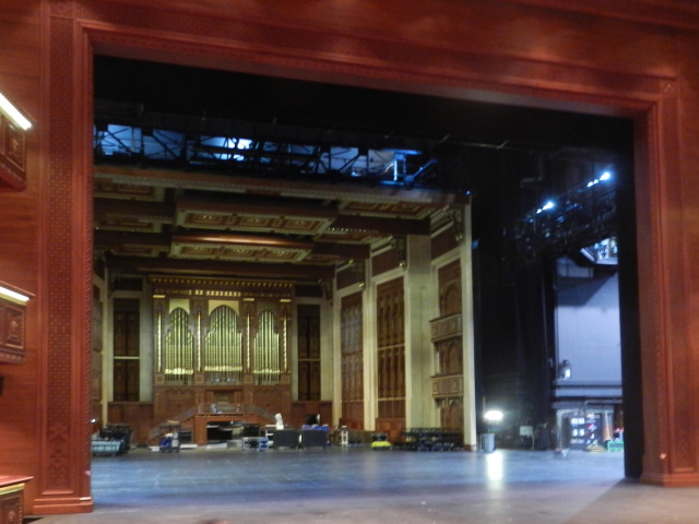 Royal Opera House stage, Muscat
