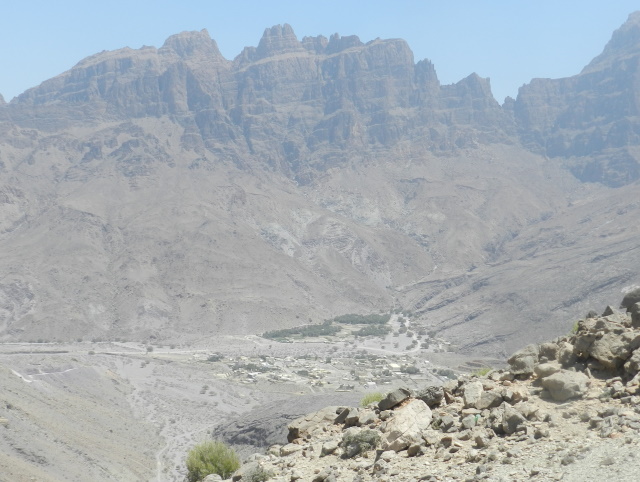 Village in the mountains