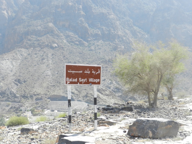 Yes, there's a village in these mountains