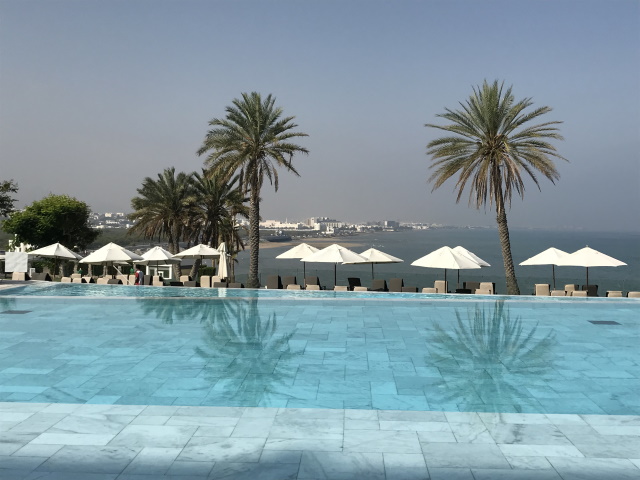 Pool at Crowne Plaza, Muscat