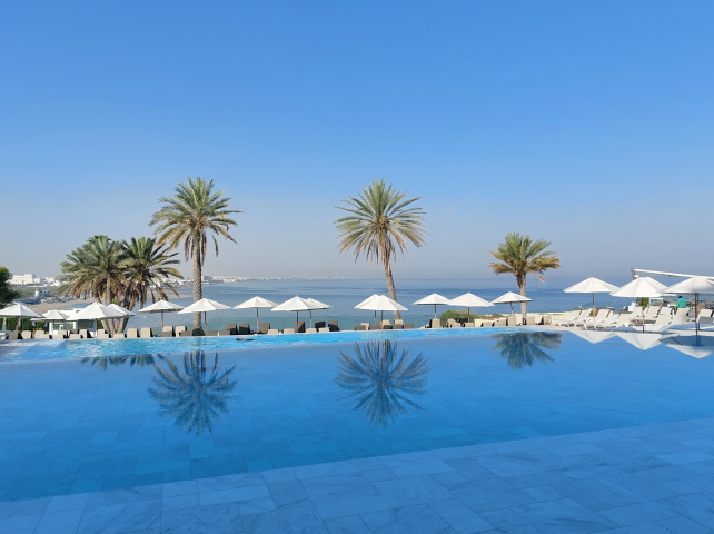 Pool at Crowne Plaza, Muscat