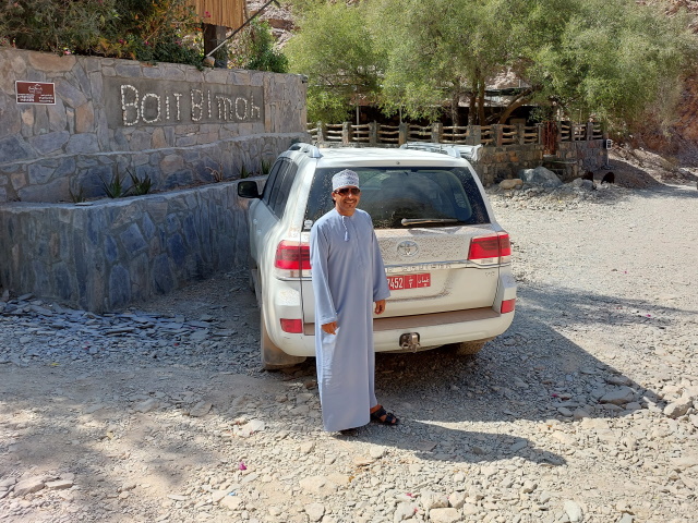 Saqer and his landcruiser