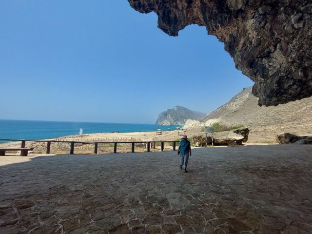 Route to Mugsail blowhole