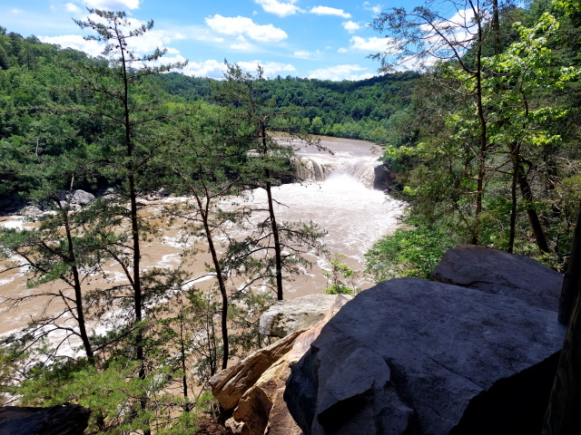 Cumberland Falls from Eagle Ridge Trail