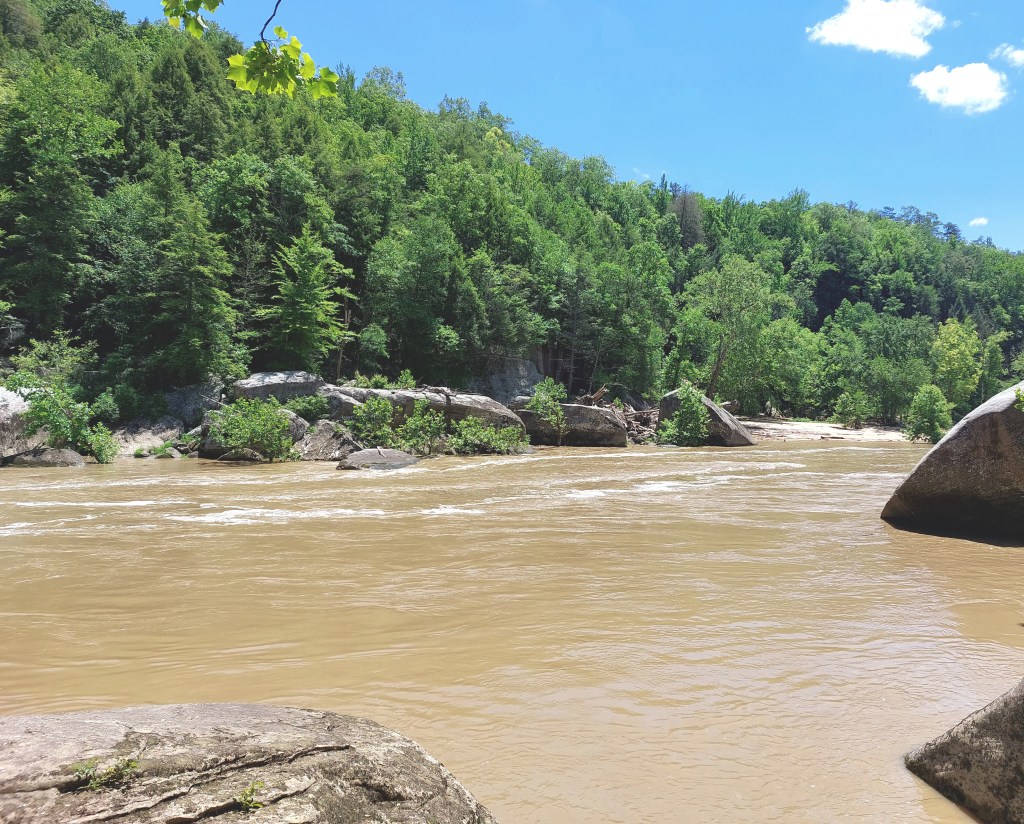 Cumberland River near the Falls