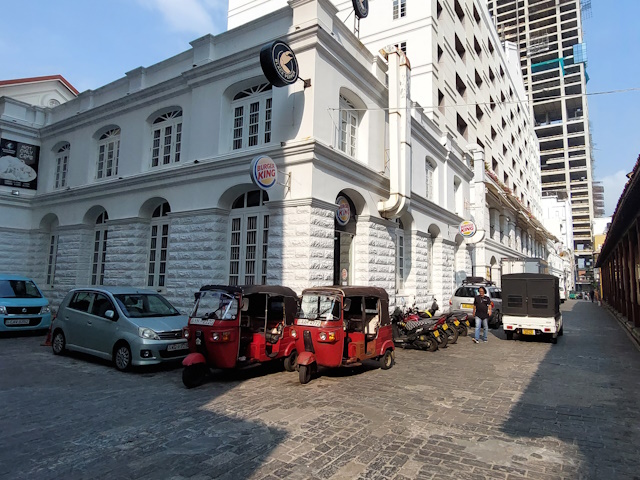 Renovated building in Colombo Fort