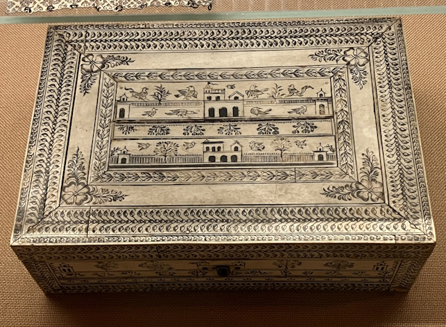 Ivory box, National Museum, Colombo