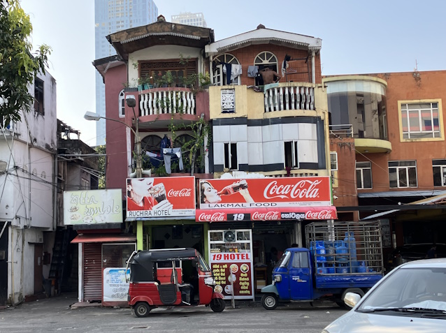 Not our hotel, Colombo